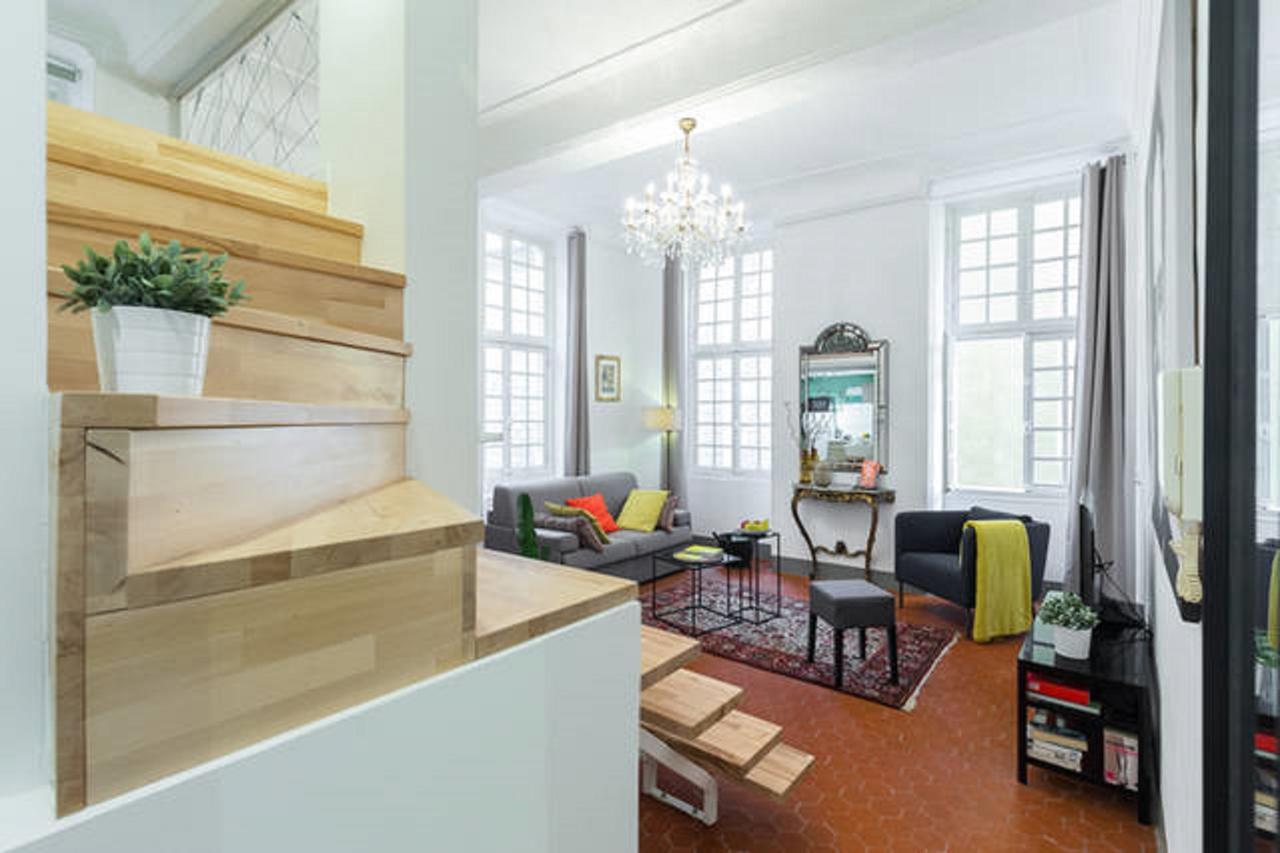Le Colonna - Grand Studio En Duplex, Refait A Neuf, Vieux-Nice Old Town Apartment Exterior photo